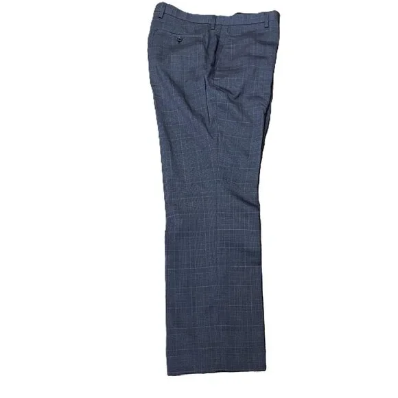 green emerald velvet dress Air Pants // Blue Prince of Wales main image 0